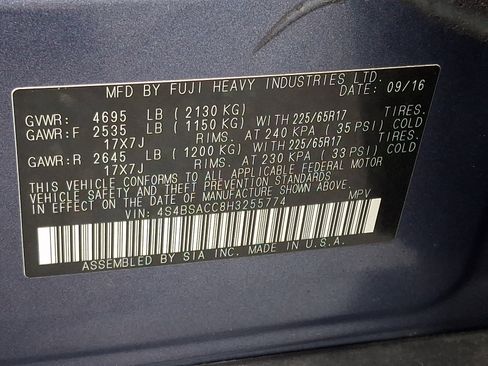 Used 2017 Subaru Outback 2.5i Premium image 27