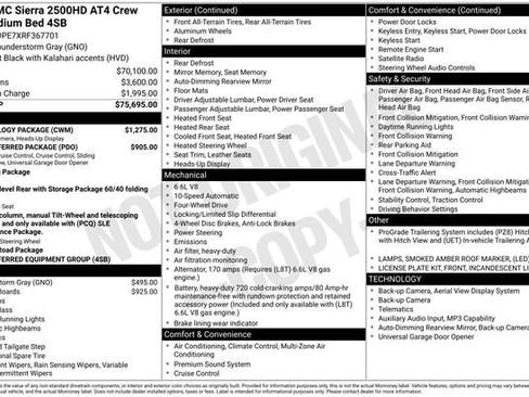 Used 2024 GMC Sierra 2500 AT4 w/ Technology Package image 4