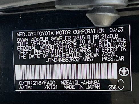 Used 2024 Toyota Corolla SE FWD image 31