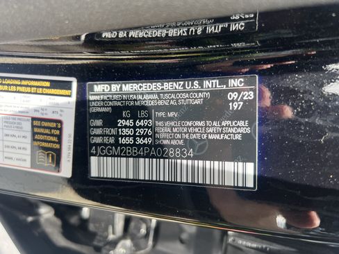 Certified 2023 Mercedes-Benz EQE 350+ SUV image 37