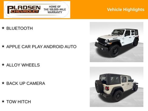 Used 2025 Jeep Wrangler Unlimited Sport AWD/4WD image 18