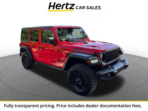Used 2025 Jeep Wrangler Unlimited Sport AWD/4WD image 1
