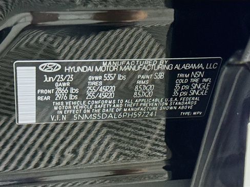 Certified 2023 Hyundai Santa Fe Calligraphy AWD/4WD image 39
