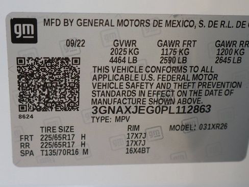 Used 2023 Chevrolet Equinox LT w/ Driver Convenience Package FWD image 49