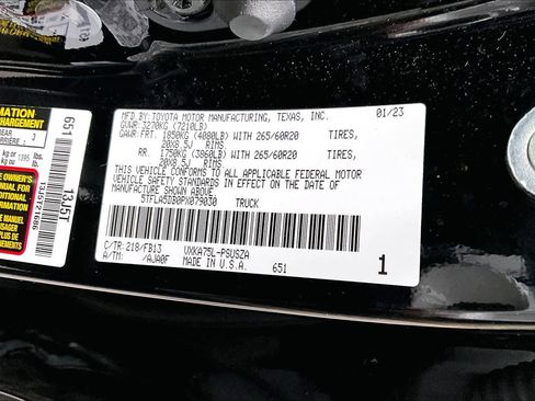 Used 2023 Toyota Tundra SR5 w/ SR5 Convenience Package image 32