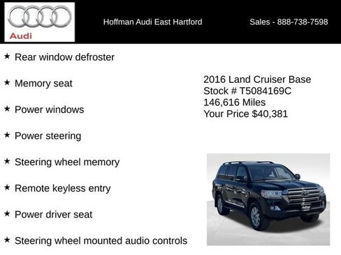 Used 2016 Toyota Land Cruiser AWD/4WD image 18