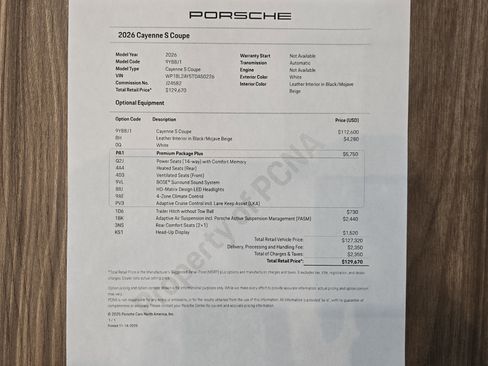 New 2026 Porsche Cayenne S image 31