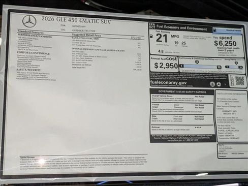 New 2026 Mercedes-Benz GLE 450 4MATIC image 19
