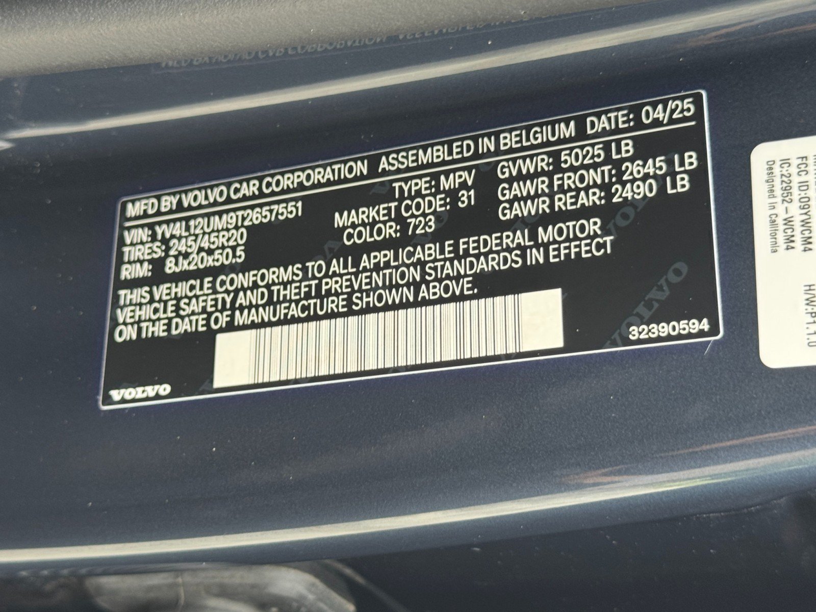 Used 2026 Volvo XC40 B5 Ultra w/ Climate Package AWD/4WD image 48