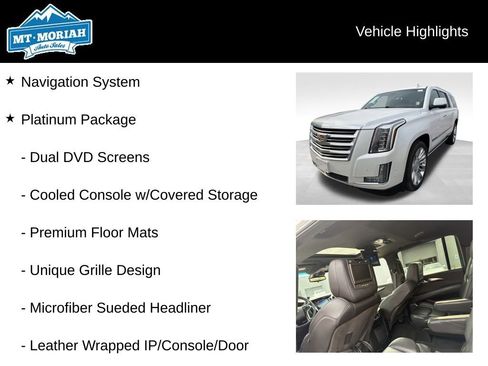 Used 2017 Cadillac Escalade ESV Platinum image 4