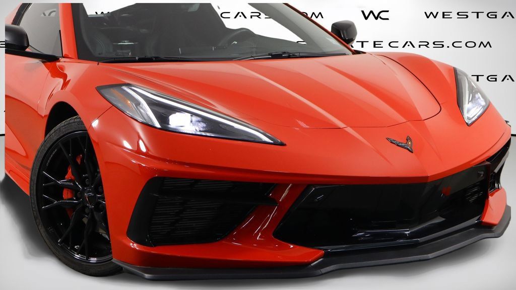 Used 2025 Chevrolet Corvette Stingray Preferred Cpe w/ Stealth Interior Trim Package RWD image 49
