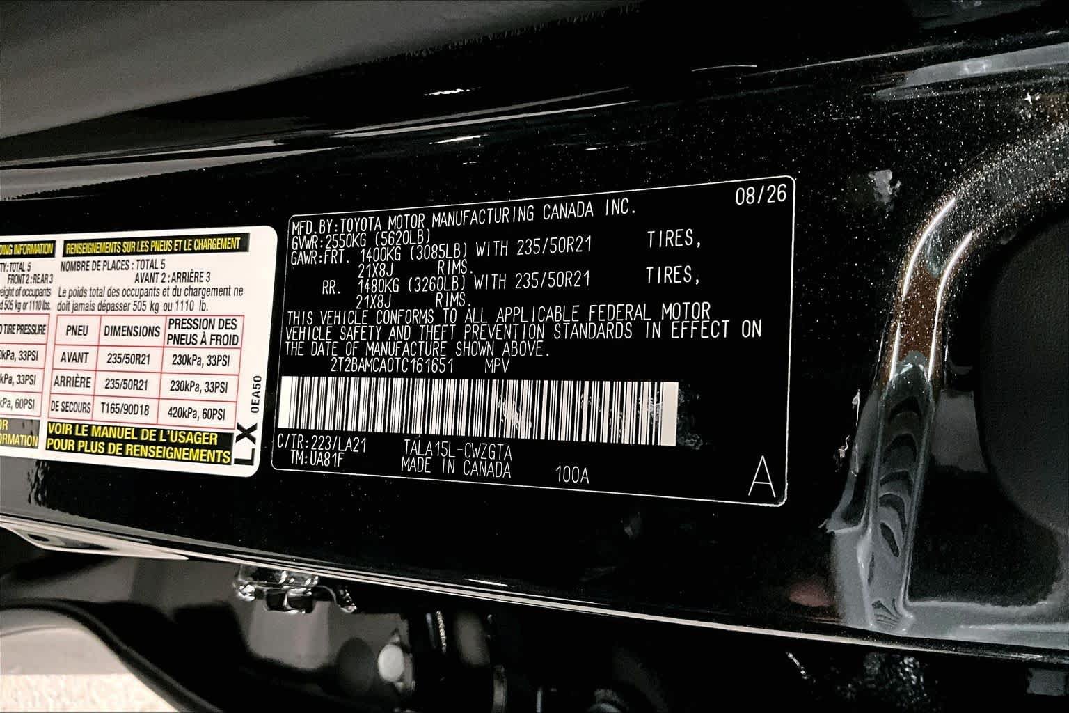 New 2026 Lexus RX 350 AWD w/ Convenience Package image 13