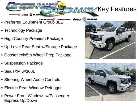 Used 2024 Chevrolet Silverado 2500 High Country w/ High Country Premium Package AWD/4WD image 2