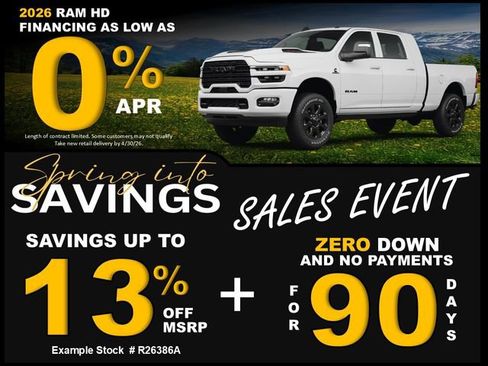 New 2026 RAM 2500 Rebel w/ Rebel Level 1 Equipment Group AWD/4WD image 3