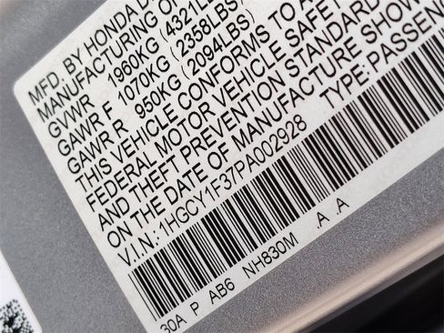 Used 2023 Honda Accord EX image 16