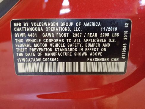 Used 2020 Volkswagen Passat 2.0T SEL image 33