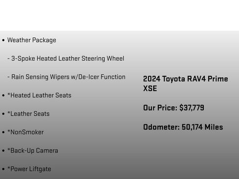 Used 2024 Toyota RAV4 XSE w/ Weather Package AWD/4WD image 6
