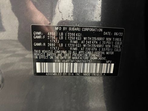 Used 2022 Subaru Outback Premium image 21