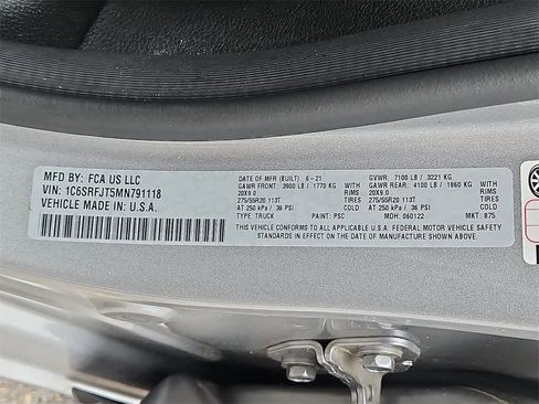 Used 2021 RAM 1500 Laramie image 25