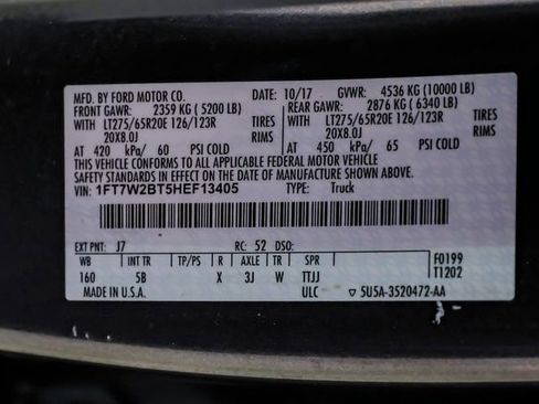 Used 2017 Ford F250 Lariat w/ Lariat Value Package image 54