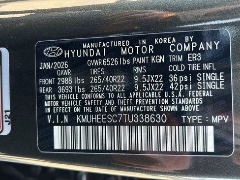 New 2026 Genesis GV80 3.5T Prestige AWD/4WD image 34