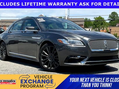 Used 2017 Lincoln Continental Reserve w/ Climate Package
