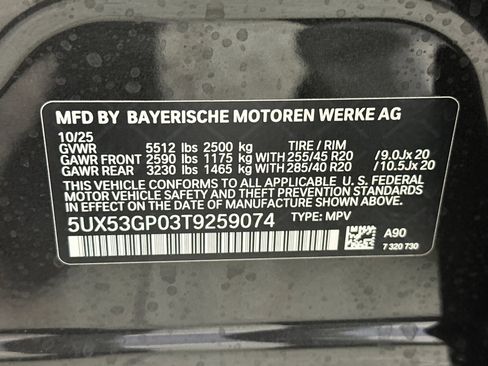 New 2026 BMW X3 xDrive30 w/ Premium Package image 19