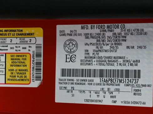 Used 2021 Ford Mustang GT Premium RWD image 6