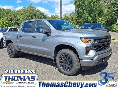 New 2026 Chevrolet Silverado 1500 Custom w/ Turbomax Blackout Package image 1