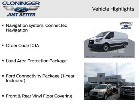 New 2026 Ford Transit 150 Low Roof w/ Load Area Protection Package image 11
