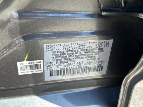 Certified 2025 Nissan Sentra S image 35