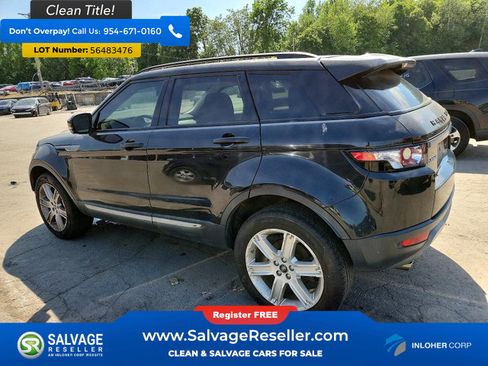 Used 2013 Land Rover Range Rover Evoque Pure Premium AWD/4WD image 3