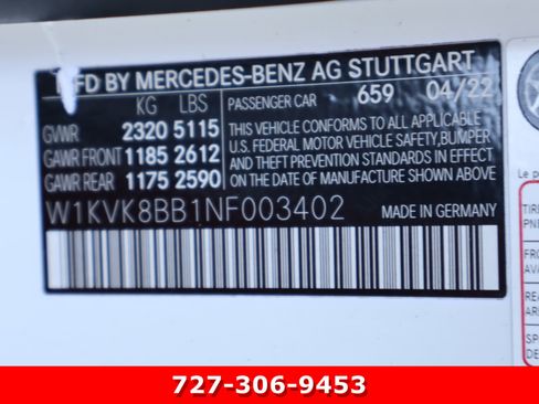 Used 2022 Mercedes-Benz SL 63 AMG 4MATIC w/ AMG Aerodynamic Package image 28