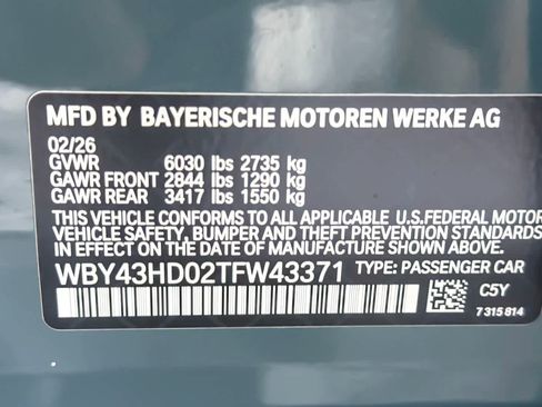 New 2026 BMW i4 xDrive40i w/ M Sport Package AWD/4WD image 27