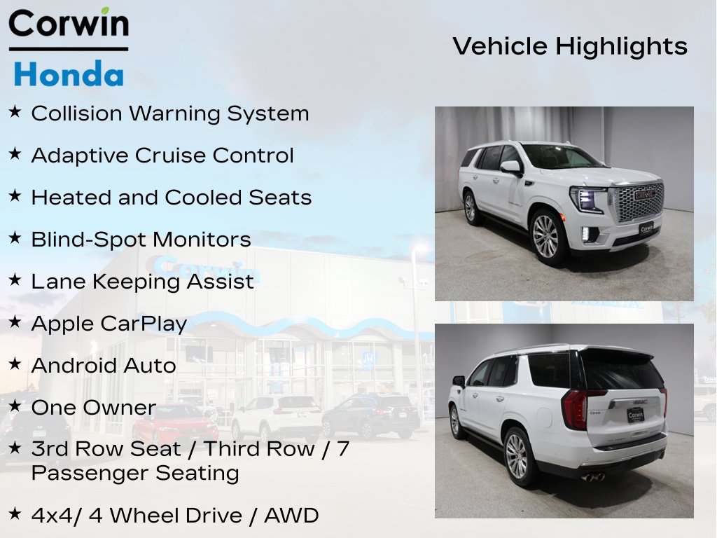 Used 2024 GMC Yukon Denali w/ Denali Reserve Package AWD/4WD image 11