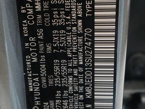 Used 2025 Hyundai Tucson Limited image 55