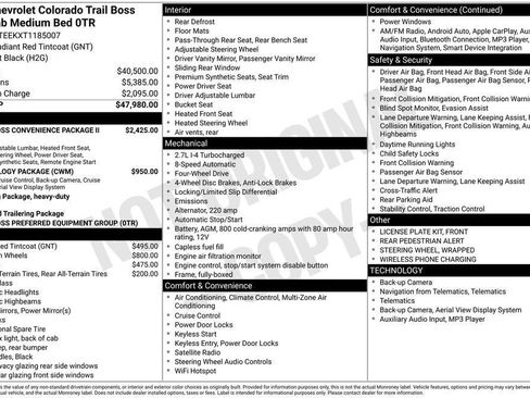New 2026 Chevrolet Colorado Trail Boss AWD/4WD image 2