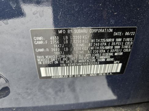Used 2024 Subaru Outback Limited AWD/4WD image 30