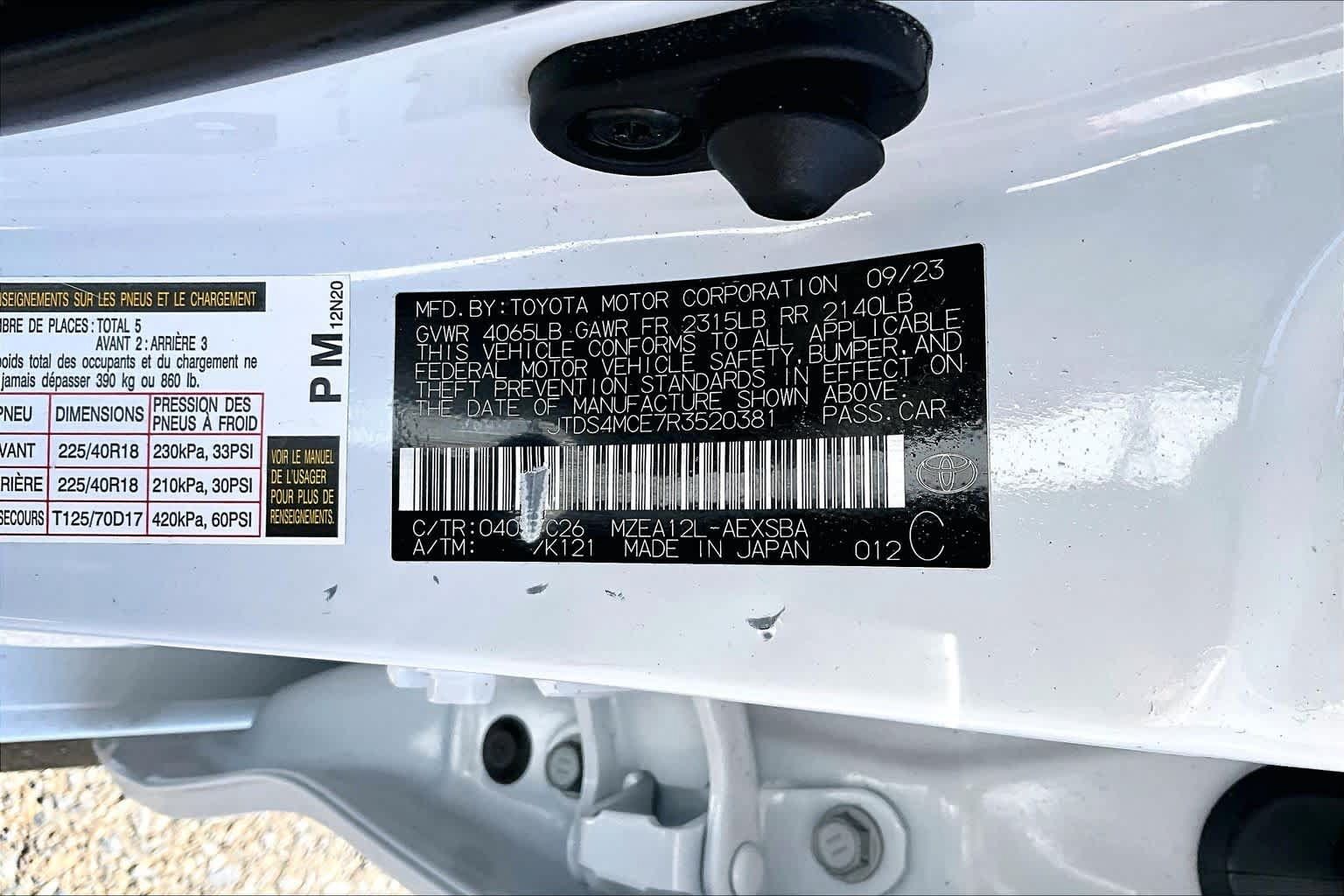 Used 2024 Toyota Corolla SE FWD image 36