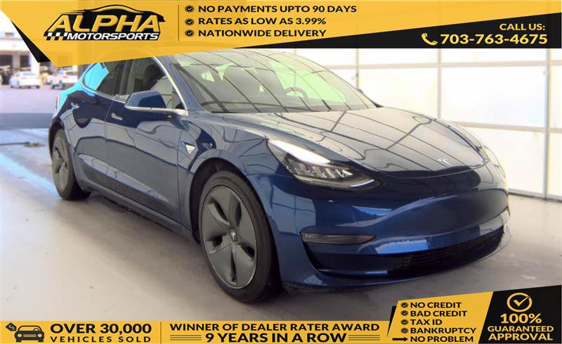 Used 2020 Tesla Model 3 Long Range AWD/4WD image 1
