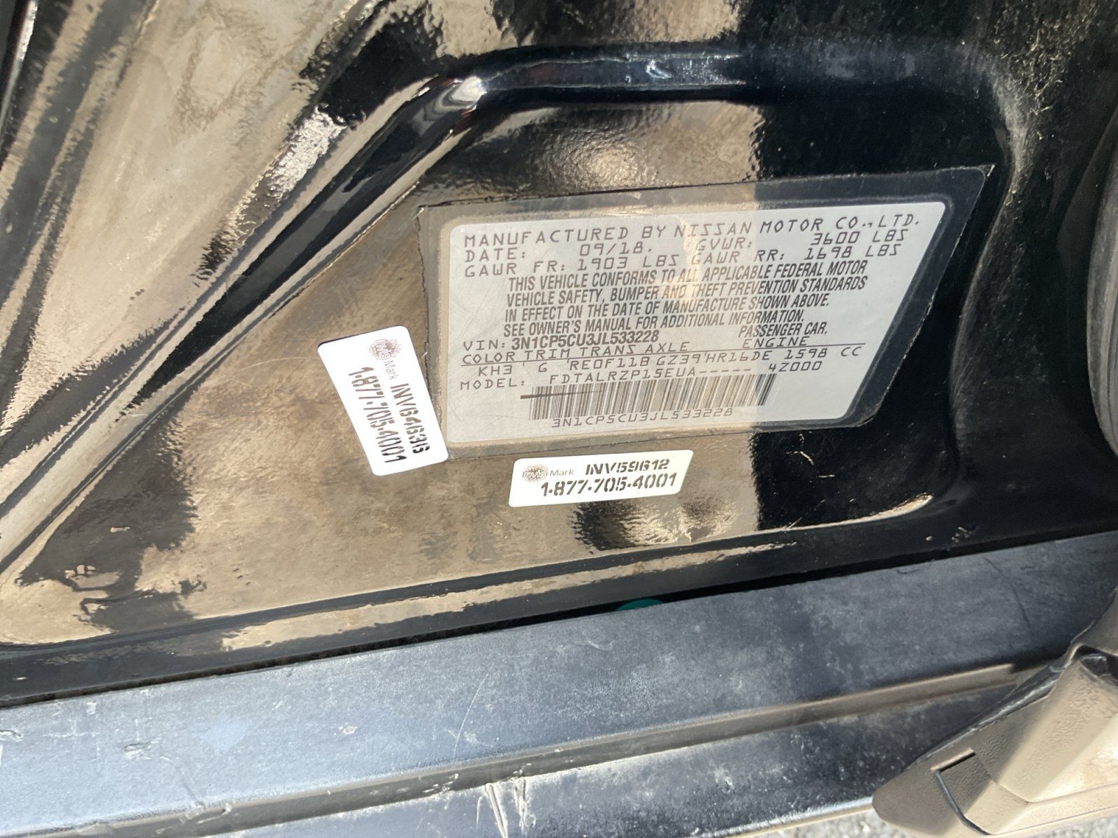 Used 2018 Nissan Kicks S FWD image 27