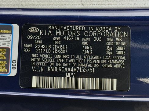 Certified 2021 Kia Seltos EX AWD/4WD image 32
