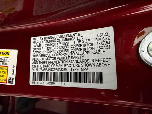 Certified 2023 Honda CR-V EX image 17