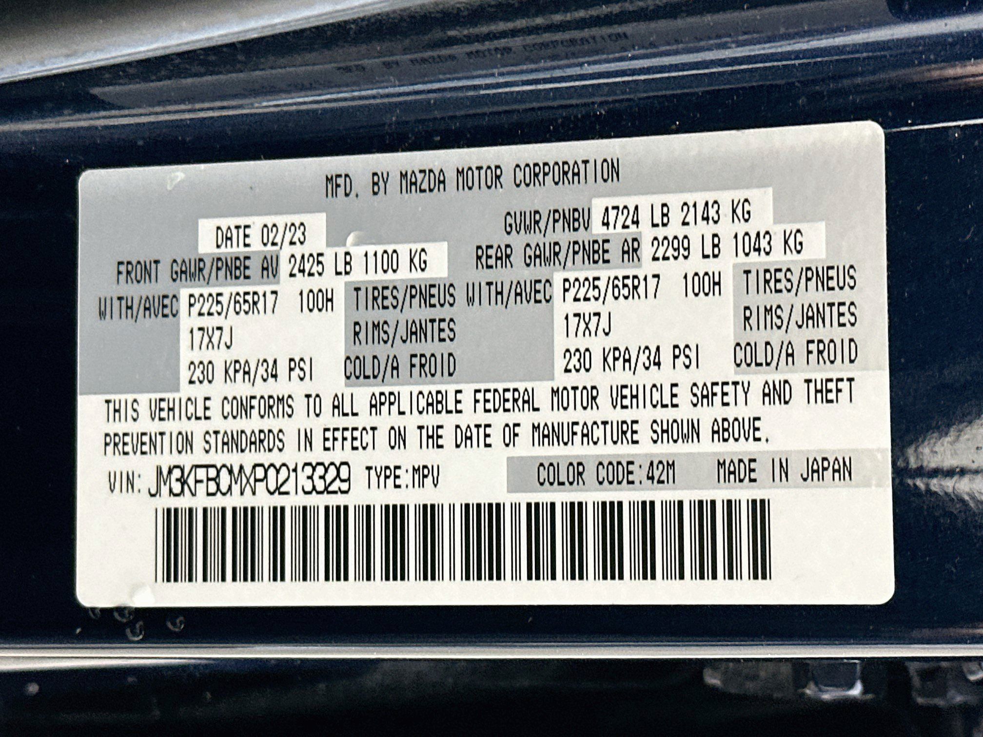 Used 2023 MAZDA CX-5 AWD 2.5 S image 12
