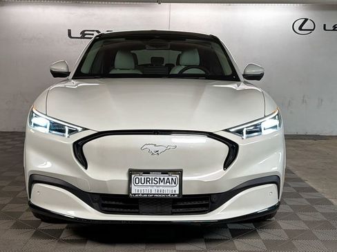 Used 2022 Ford Mustang Mach-E Premium w/ Ice White Appearance Package RWD image 2