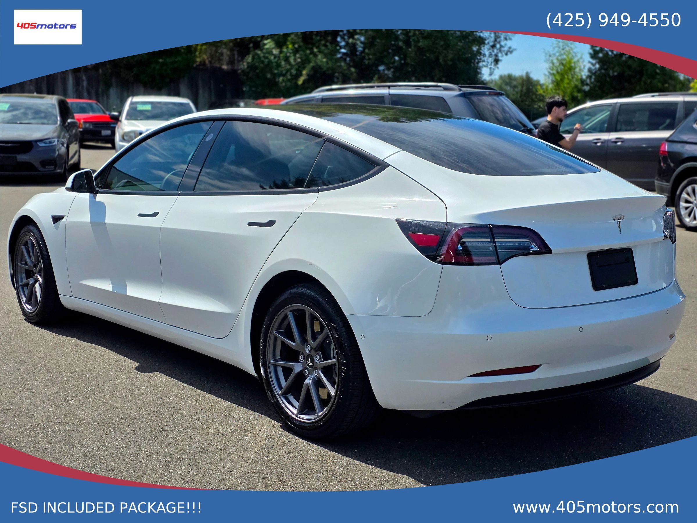 Used 2021 Tesla Model 3 Standard Range Plus RWD image 6
