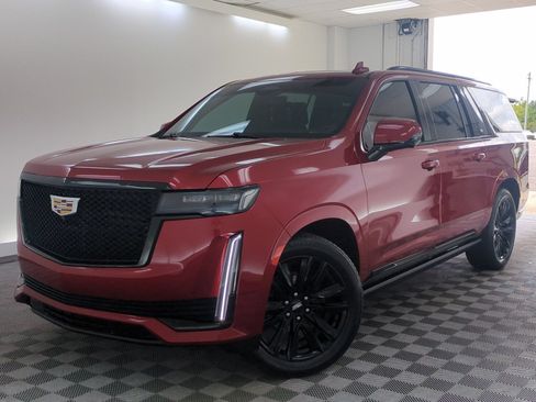 Used 2021 Cadillac Escalade ESV Sport w/ Driver Assist Tech Package AWD/4WD image 1