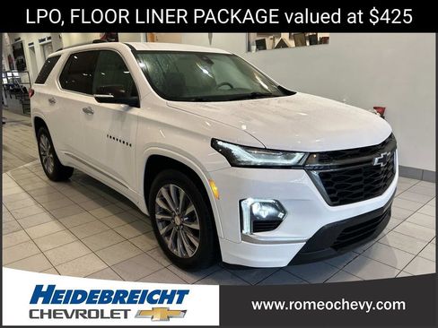 Certified 2023 Chevrolet Traverse Premier w/ LPO, Floor Liner Package image 1