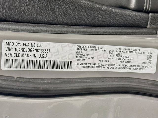 Used 2022 Dodge Durango GT w/ Trailer Tow Group IV AWD/4WD image 32