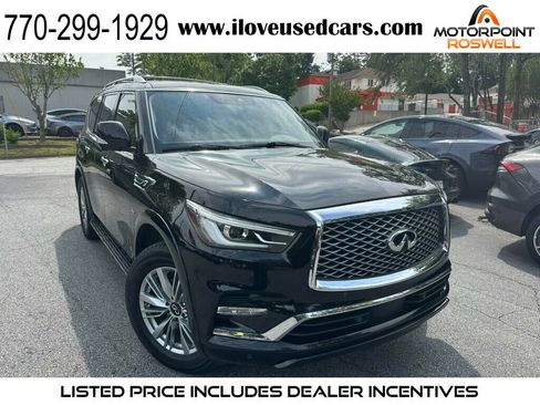 Used 2020 INFINITI QX80 Luxe w/ All-Season Package RWD image 1